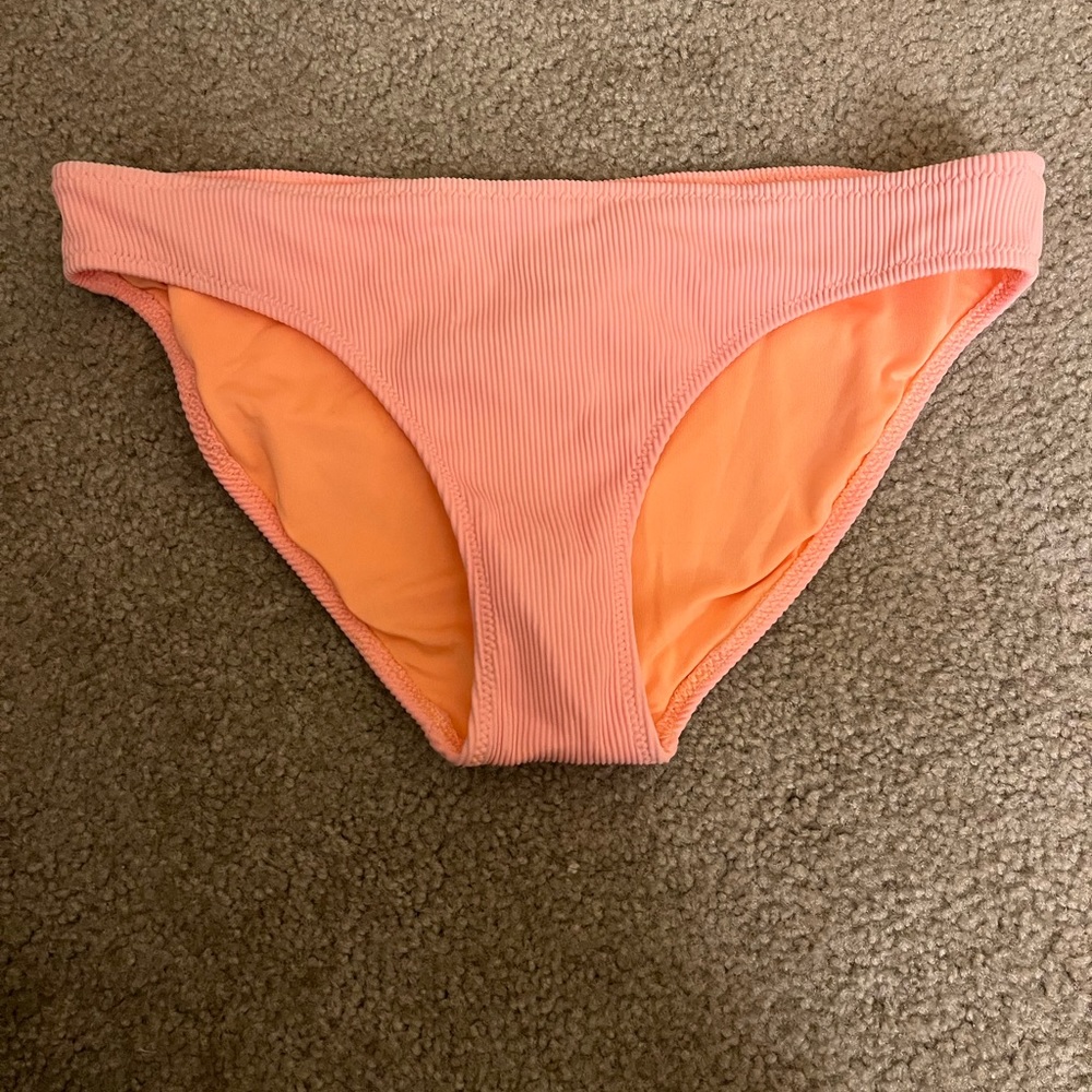 Aerie full coverage coral bikini bottom